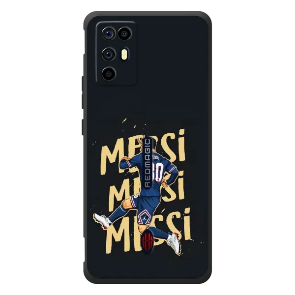 Чехол с принтом «Messi ПСЖ» для ZTE Nubia RedMagic 6R