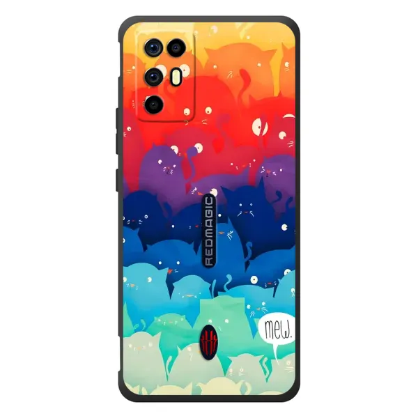 Чехол с принтом «Mew» для ZTE Nubia RedMagic 6R