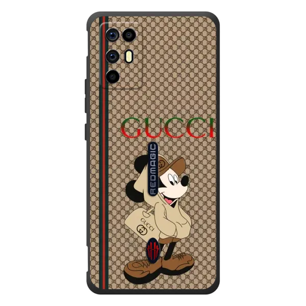 Чехол с принтом «Mickey GUCCI» для ZTE Nubia RedMagic 6R