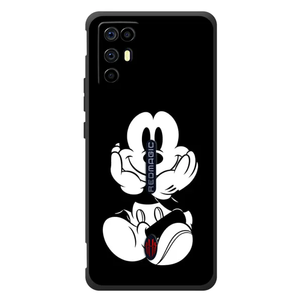 Чохол з принтом «Маус на чорному» для ZTE Nubia RedMagic 6R