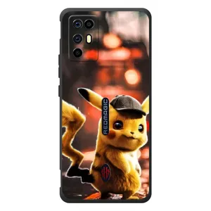 Чехол с Пикачу на ZTE Nubia RedMagic 6R (Милый Пикачу)