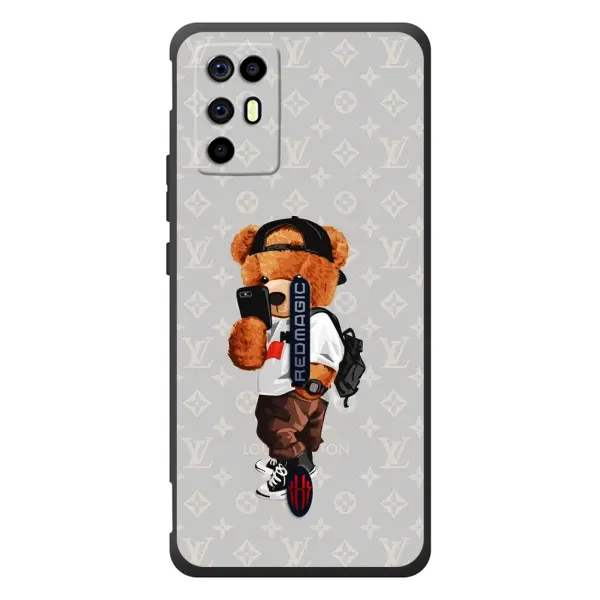 Чехол с принтом «Мишка Луи» для ZTE Nubia RedMagic 6R