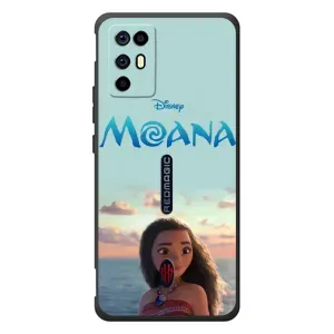 Чехол с мультфильмом Моана ZTE Nubia RedMagic 6R (Портрет Моана)
