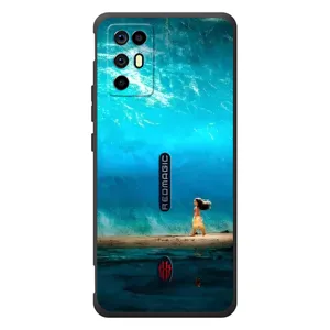 Чехол с мультфильмом Моана ZTE Nubia RedMagic 6R (Океан Моана)