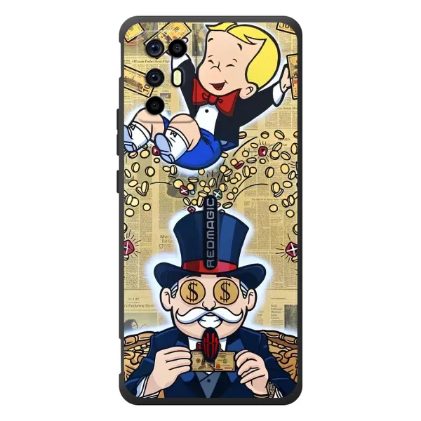 Чехол с принтом «Монополия Мен» для ZTE Nubia RedMagic 6R