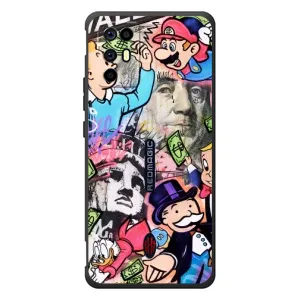 Чехлы с крутыми принтами для ZTE Nubia RedMagic 6R - (PREMIUMPrint) (Monopoly man)