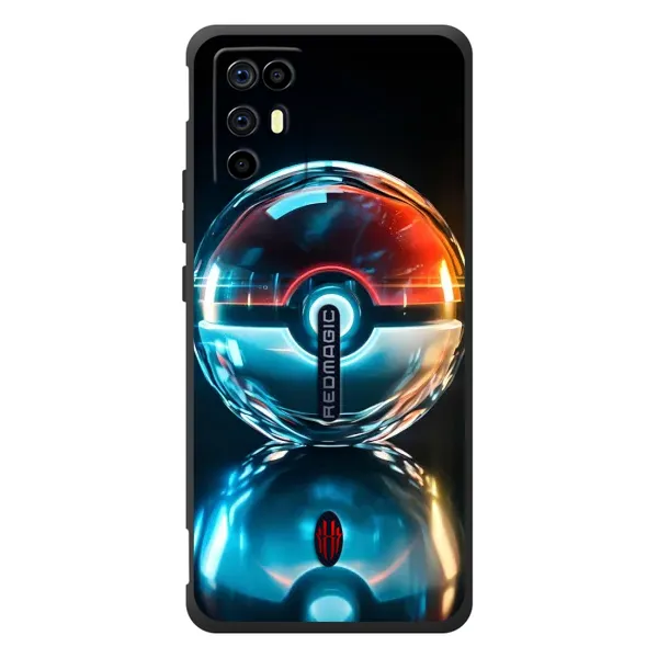 Чехол с принтом «Мяч Пикачу» для ZTE Nubia RedMagic 6R
