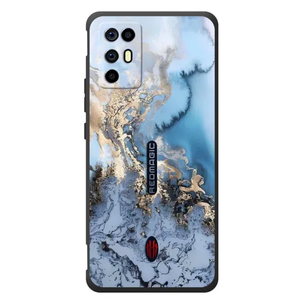 Чехол с принтом «Нежный мрамор» для ZTE Nubia RedMagic 6R