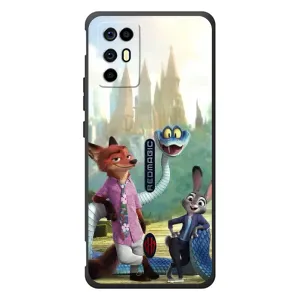 Чехол Зоотрополіс на ZTE Nubia RedMagic 6R (Герои мультфильма Зверополис)