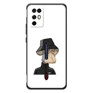 Чехлы с Обезьянами NFT для ZTE Nubia RedMagic 6R (AlphaPrint) (обезьяна NFT Adidas)