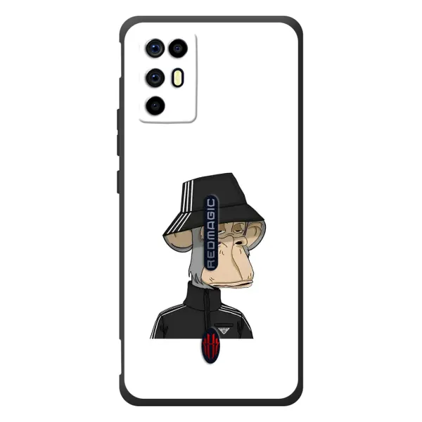 Чехол с принтом «обезьяна NFT Adidas» для ZTE Nubia RedMagic 6R