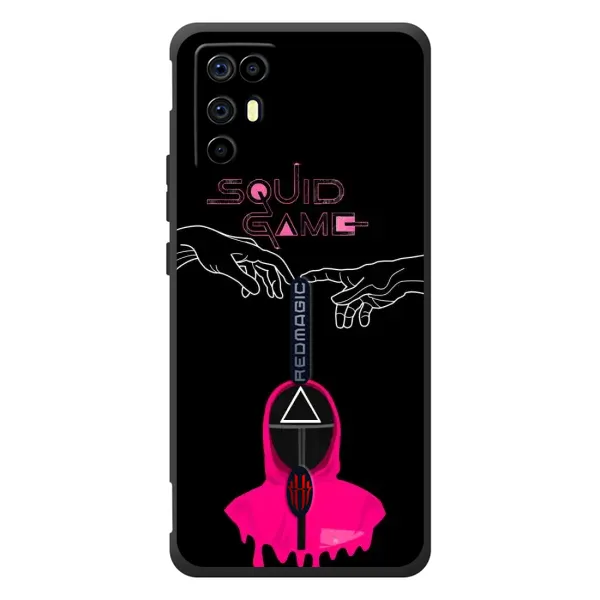 Чехол с принтом «Минимализм Игра кальмара» для ZTE Nubia RedMagic 6R
