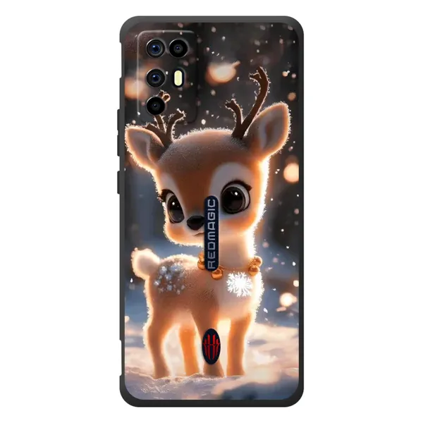 Чехол с принтом «Олененок» для ZTE Nubia RedMagic 6R