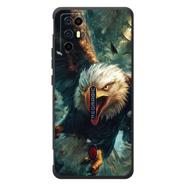 Чехол с принтом «Орел в полете» для ZTE Nubia RedMagic 6R