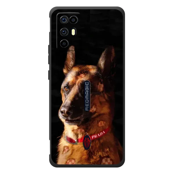 Чехол с принтом «Овчарка» для ZTE Nubia RedMagic 6R