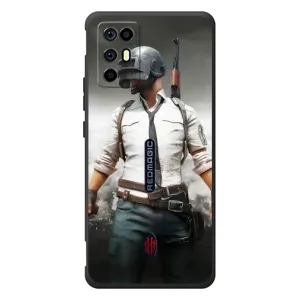 Чехол PUBG для ЗТЕ Нубия РедМэджик 6Р (AlphaPrint) (Пабг мен)