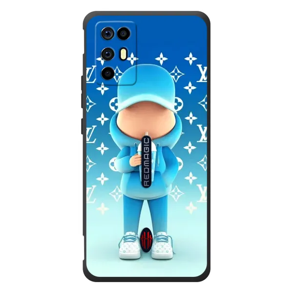 Чехол с принтом «Парень LV» для ZTE Nubia RedMagic 6R