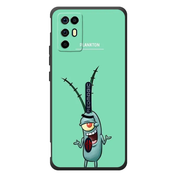 Чохол з принтом «Персонаж Планктон» для ZTE Nubia RedMagic 6R