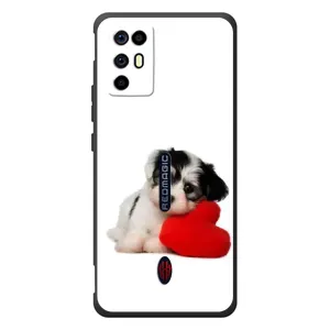 Чехлы с собаками для ZTE Nubia RedMagic 6R (VPrint) (Песик)