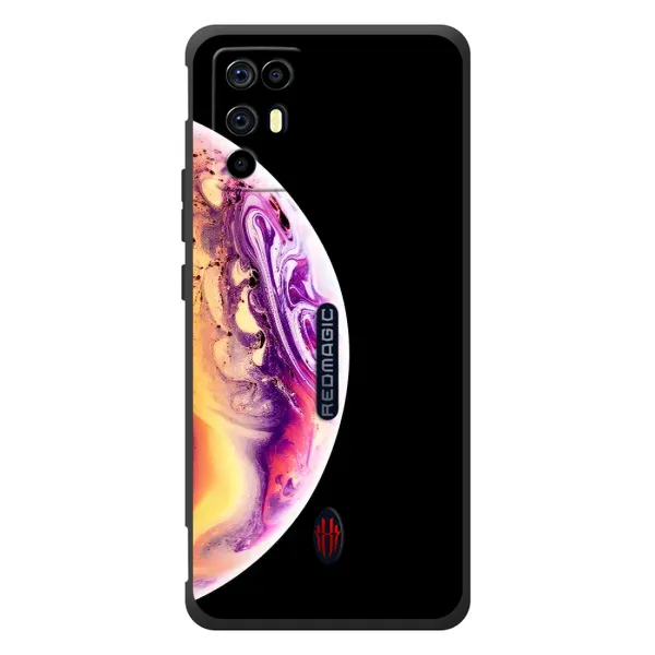 Чехол с принтом «Планета Айфон» для ZTE Nubia RedMagic 6R