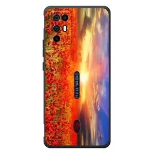 Чехол с картинкой (Стильные) для ЗТЕ Нубия РедМэджик 6Р - (AlphaPrint) (Поле тюльпанов)