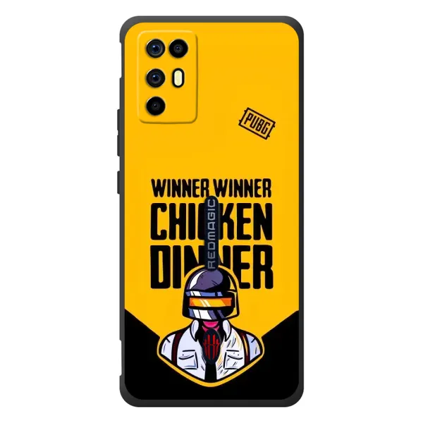 Чехол с принтом «Pubg шлем» для ZTE Nubia RedMagic 6R