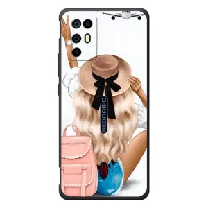 Чехол с печатью для ZTE Nubia RedMagic 6R - (Мода) (AlphaPrint) (Путешествие)