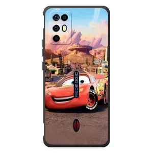 Силиконовый чехол Маквин для ZTE Nubia RedMagic 6R (Радиаторный Спрингс Маквин)
