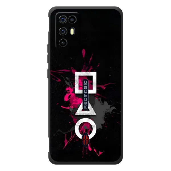 Чехол с принтом «Символы Игра кальмара» для ZTE Nubia RedMagic 6R