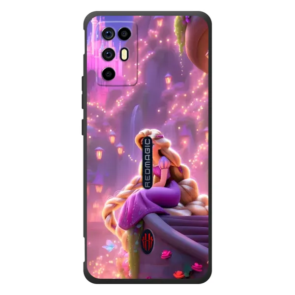 Чехол с принтом «Рапунцель в замке» для ZTE Nubia RedMagic 6R