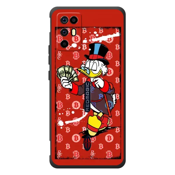 Чехол с принтом «Scrooge MagDag» для ZTE Nubia RedMagic 6R