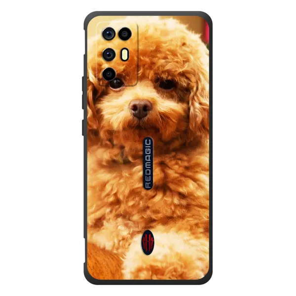 Чехол с принтом «Щенок Бишон» для ZTE Nubia RedMagic 6R