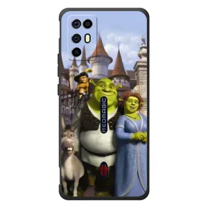 Чехол с мультфильмом Шрек на ZTE Nubia RedMagic 6R (Сказочные герои Шрека)