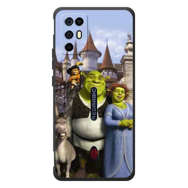 Чехол с принтом «Сказочные герои Шрека» для ZTE Nubia RedMagic 6R