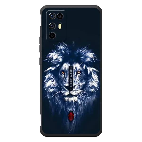 Чехол с принтом «Синий Лев» для ZTE Nubia RedMagic 6R