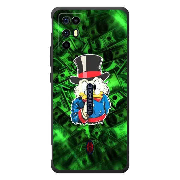 Чехол с принтом «Скрудж МакДак» для ZTE Nubia RedMagic 6R