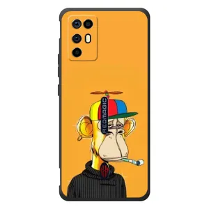 Чехлы с Обезьянами NFT для ZTE Nubia RedMagic 6R (AlphaPrint) (Скучающая Обезьяна NFT)