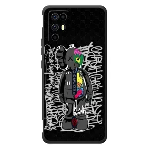 Чехлы для ZTE Nubia RedMagic 6R - Bearbrick Louis Vuitton (PREMIUMPrint) (Стиль Bearbrick)