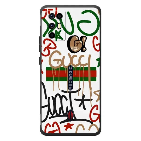 Чехол с принтом «Стиль GUUCI» для ZTE Nubia RedMagic 6R