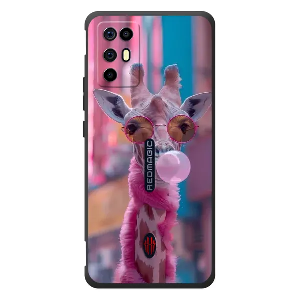 Чехол с принтом «Стильный жирав» для ZTE Nubia RedMagic 6R