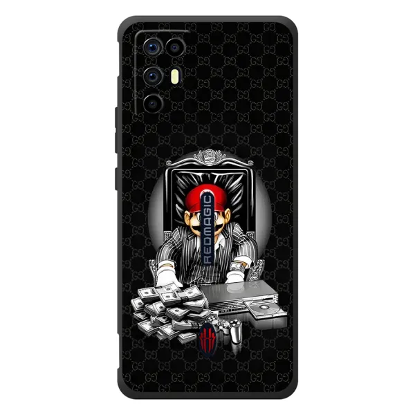 Чехол с принтом «Супер Марио» для ZTE Nubia RedMagic 6R