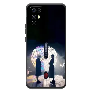 Чехлы Венсдей на ZTE Nubia RedMagic 6R Уэнсдей (AlphaPrint) (Уэнздей и Инид)