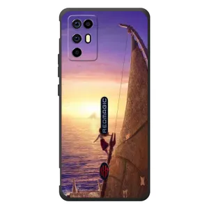 Чехол с мультфильмом Моана ZTE Nubia RedMagic 6R (Закат Ваяна)