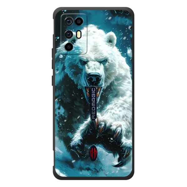Чехол с принтом «Полярный медведь» для ZTE Nubia RedMagic 6R