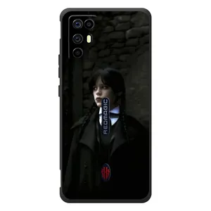 Чехол с дизайном Венздей 2 на ZTE Nubia RedMagic 6R (Темный стиль Уэнздей)