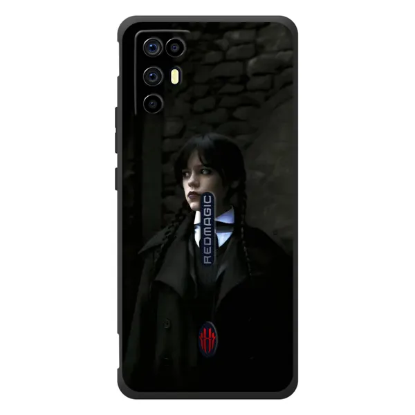 Чехол с принтом «Темный стиль Уэнздей» для ZTE Nubia RedMagic 6R Чехол с принтом «Темный стиль Уэнздей» для ZTE Nubia RedMagic 6R