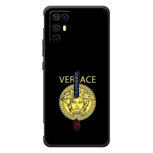 Чехол с принтом «Versace» для ZTE Nubia RedMagic 6R