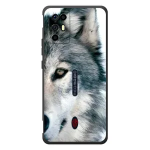 Чехлы с картинками животных ZTE Nubia RedMagic 6R (Волк)