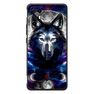 Защитные чехлы для ЗТЕ Нубия РедМэджик 6Р (AlphaPrint) (ХИТ продаж) ВОЛК (Волк)