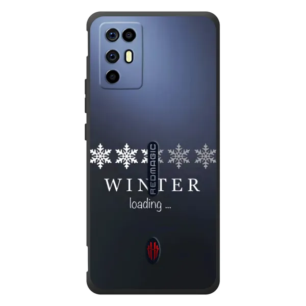Чехол с принтом «Winter loading» для ZTE Nubia RedMagic 6R